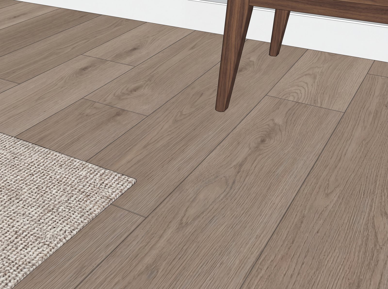 Luxury vinyl plank flooring