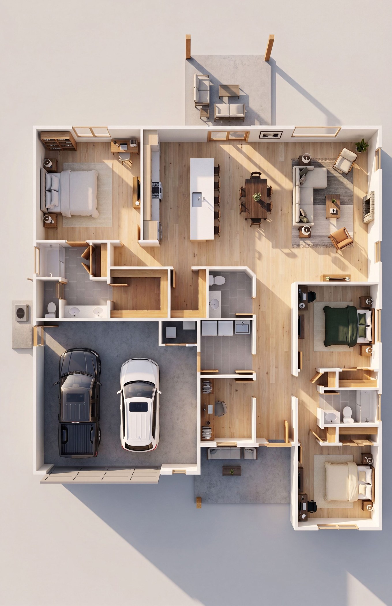 Princeton 3D floor plan